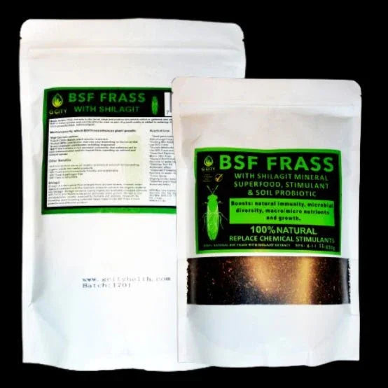 BSF Frass – Organic Soil Booster & Natural Plant Defense Enhancer - GCITY HEALTH